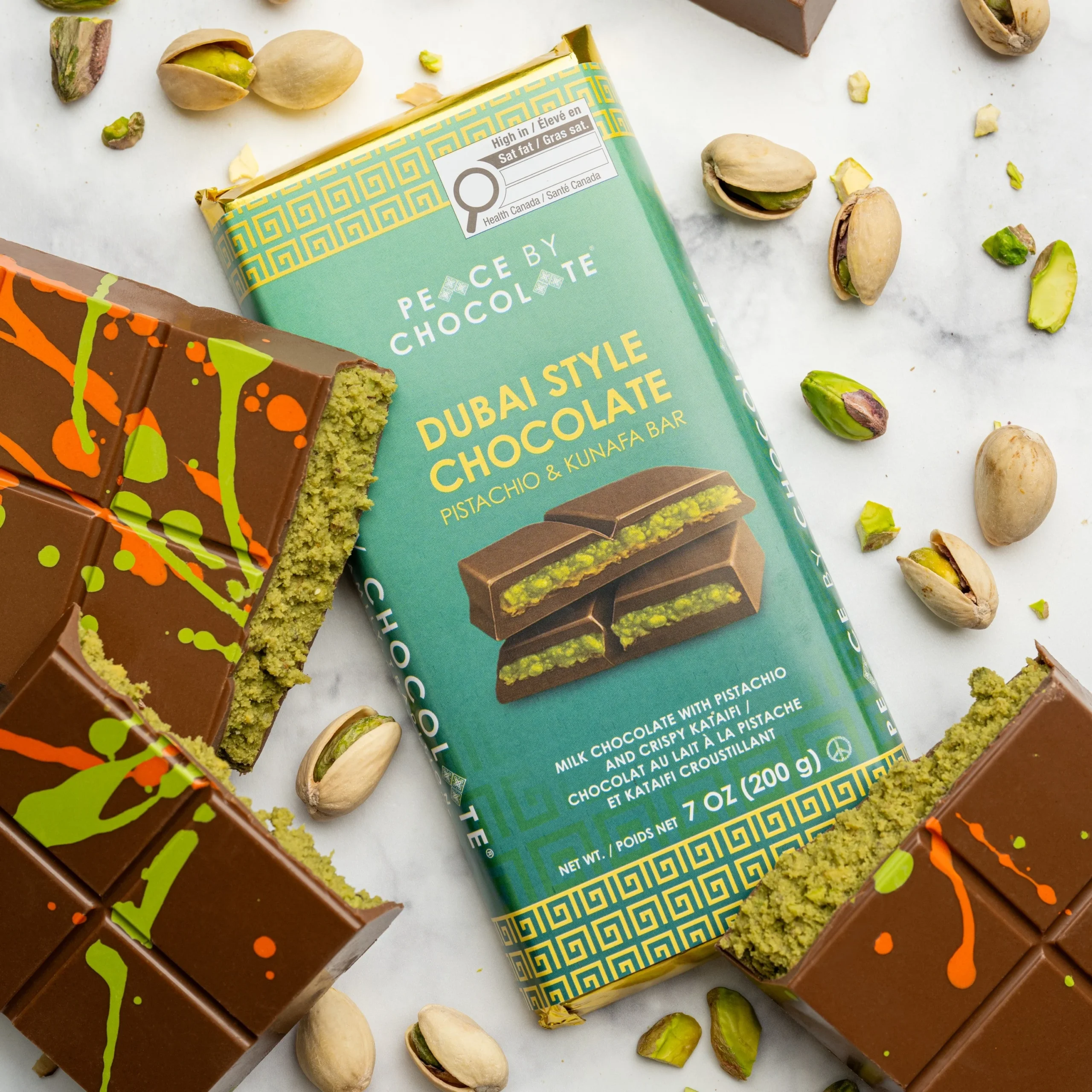 Pistachio Chocolate Bar